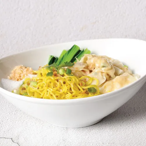 บะหมี่เกี๊ยวไก่ (น้ำ/แห้ง/ต้มยำ/แห้งยำ)